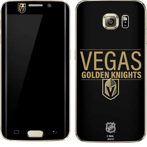 NHL Vegas Golden Knights Lineup Galaxy S7 Edge Skin