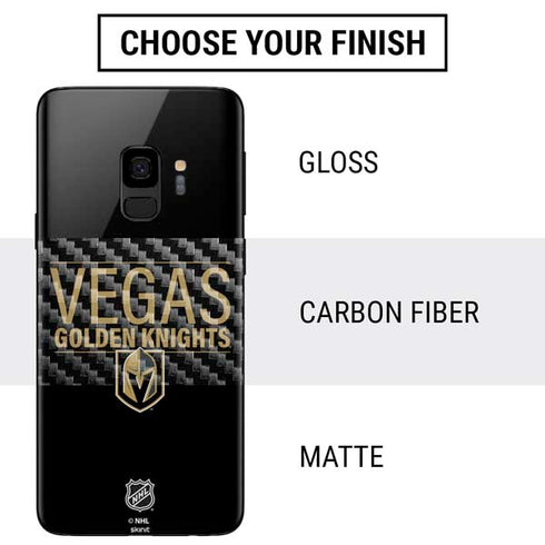 NHL Vegas Golden Knights Lineup Galaxy S9 Skin
