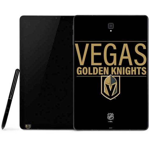 NHL Vegas Golden Knights Lineup Samsung Galaxy Tab Skin