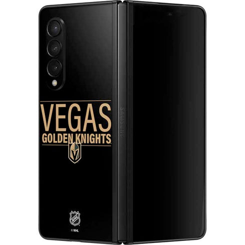 NHL Vegas Golden Knights Lineup Galaxy Z Fold3 5G Skin