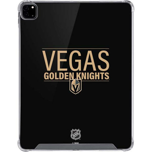 NHL Vegas Golden Knights Lineup iPad Pro 12.9in (2020) Clear Case