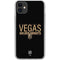 NHL Vegas Golden Knights Lineup iPhone 11 Clear Case