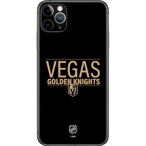 NHL Vegas Golden Knights Lineup iPhone 11 Pro Max Skin