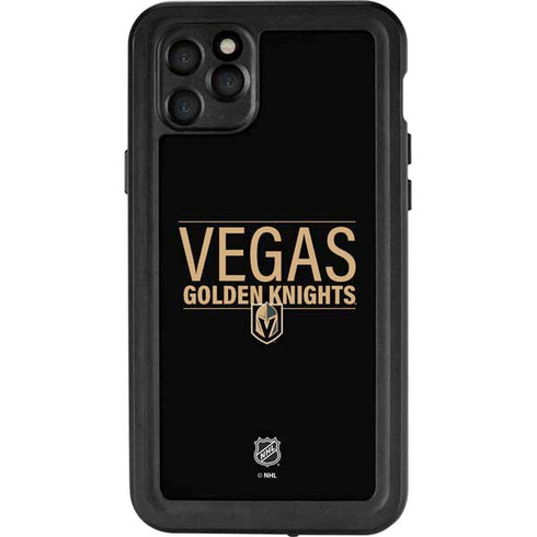 NHL Vegas Golden Knights Lineup iPhone 11 Pro Max Waterproof Case