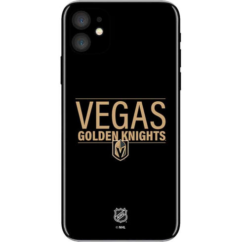 NHL Vegas Golden Knights Lineup iPhone 11 Skin