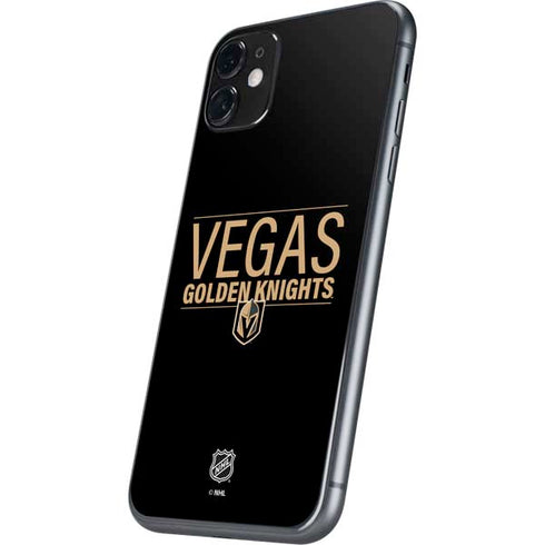NHL Vegas Golden Knights Lineup iPhone 11 Skin