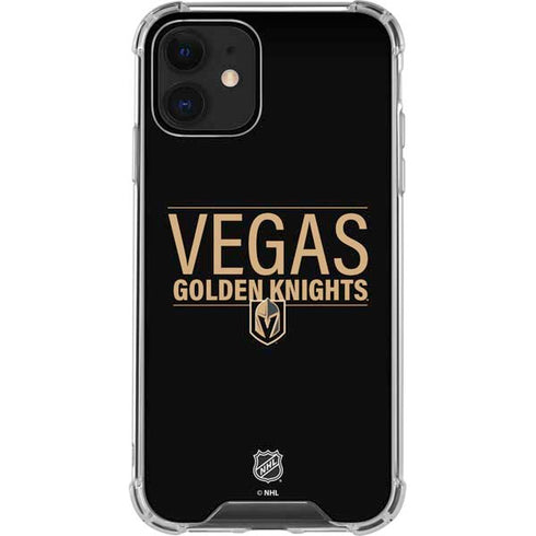 NHL Vegas Golden Knights Lineup iPhone 12 Clear Case