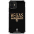 NHL Vegas Golden Knights Lineup iPhone 12 Clear Case