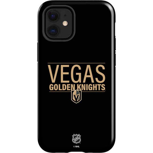 NHL Vegas Golden Knights Lineup iPhone 12 Mini Impact Case