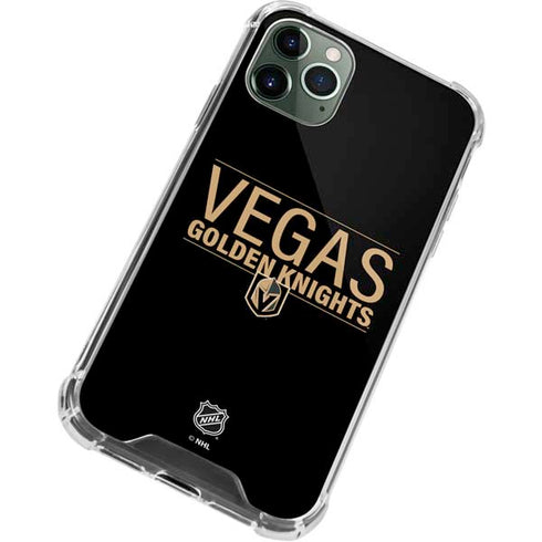 NHL Vegas Golden Knights Lineup iPhone 12 Pro Clear Case