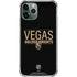 NHL Vegas Golden Knights Lineup iPhone 12 Pro Max Clear Case