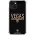NHL Vegas Golden Knights Lineup iPhone 13 Clear Case