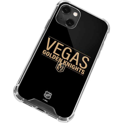 NHL Vegas Golden Knights Lineup iPhone 13 Mini Clear Case