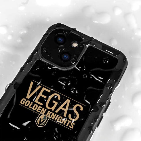 NHL Vegas Golden Knights Lineup iPhone 13 Mini Waterproof Case