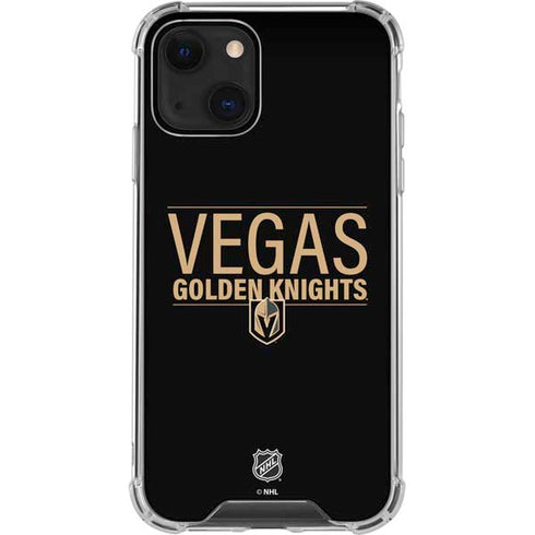 NHL Vegas Golden Knights Lineup iPhone 14 Plus Clear Case