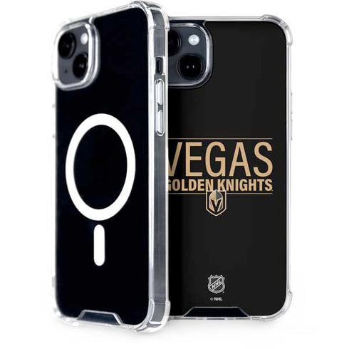 NHL Vegas Golden Knights Lineup iPhone 15 Plus MagSafe Case