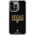 NHL Vegas Golden Knights Lineup iPhone 15 Pro Clear Case