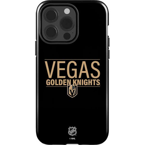 NHL Vegas Golden Knights Lineup iPhone 14 Pro Impact Case