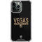 NHL Vegas Golden Knights Lineup iPhone 14 Pro Max Clear Case