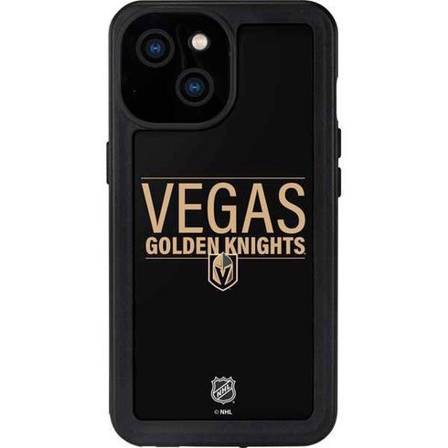 NHL Vegas Golden Knights Lineup iPhone 15 Waterproof Case