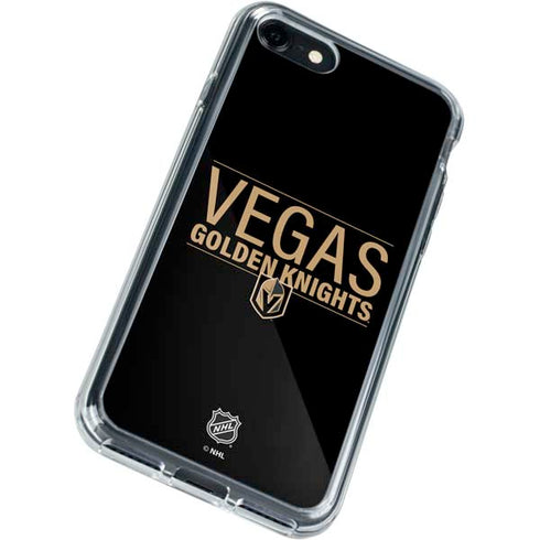 NHL Vegas Golden Knights Lineup iPhone SE (2nd & 3rd Gen) Clear Case