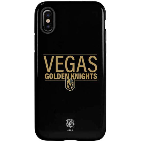 NHL Vegas Golden Knights Lineup iPhone X Pro Case