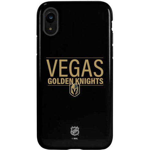 NHL Vegas Golden Knights Lineup iPhone XR Pro Case