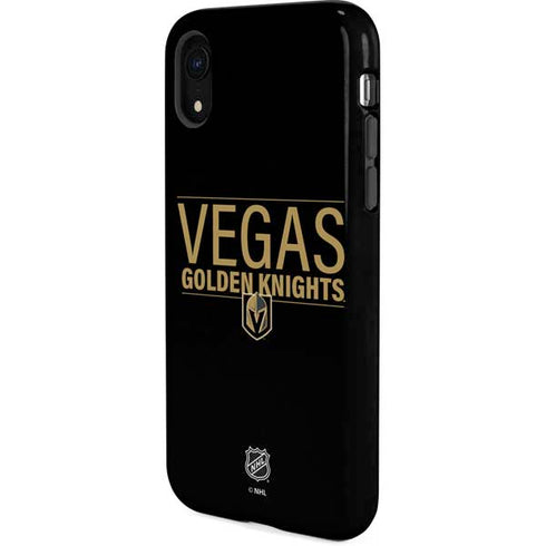 NHL Vegas Golden Knights Lineup iPhone XR Pro Case