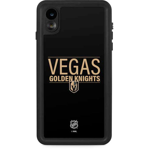 NHL Vegas Golden Knights Lineup iPhone XR Waterproof Case