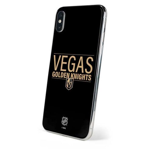 NHL Vegas Golden Knights Lineup iPhone XS Max Skin