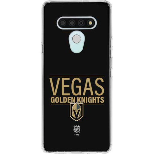NHL Vegas Golden Knights Lineup LG Stylo 6 Clear Case