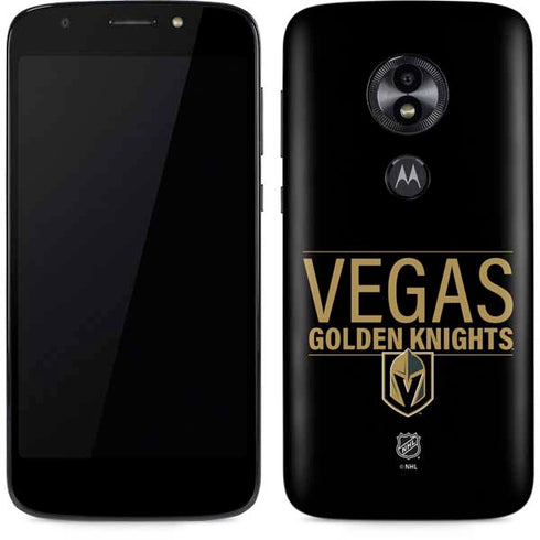 NHL Vegas Golden Knights Lineup Moto E5 Play Skin