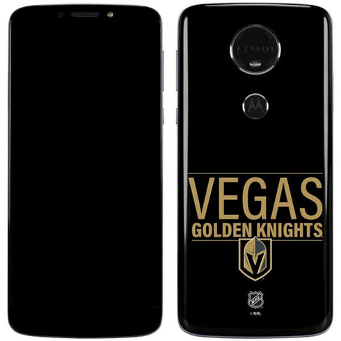 NHL Vegas Golden Knights Lineup Moto E5 Plus Skin