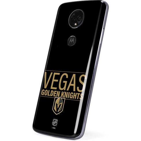 NHL Vegas Golden Knights Lineup Moto E5 Plus Skin