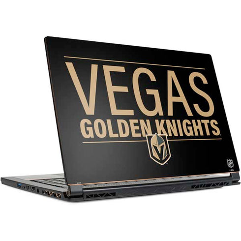 NHL Vegas Golden Knights Lineup MSI GS65 Stealth Laptop Skin