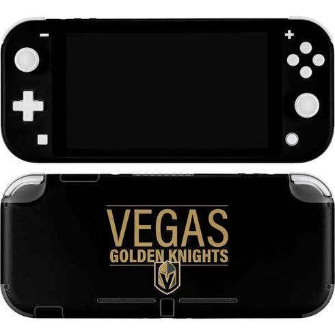 NHL Vegas Golden Knights Lineup Nintendo Switch Lite Skin