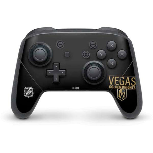 NHL Vegas Golden Knights Lineup Nintendo Switch Pro Controller Skin