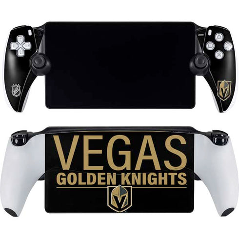 NHL Vegas Golden Knights Lineup PlayStation Portal Remote Player Skin