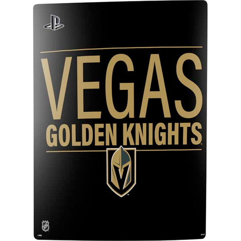 NHL Vegas Golden Knights Lineup PS5 Digital Edition Console Skin