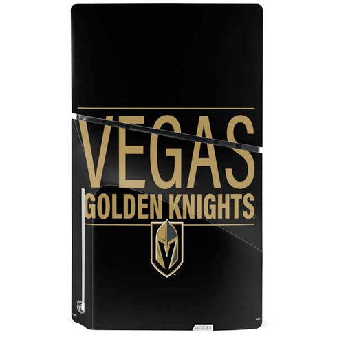NHL Vegas Golden Knights Lineup PS5 Slim Disk Console Skin