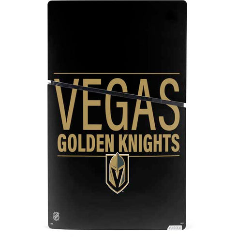 NHL Vegas Golden Knights Lineup PS5 Slim Digital Edition Bundle Skin