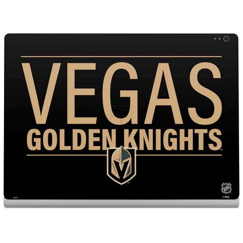 NHL Vegas Golden Knights Lineup Surface Book 2 13.5in Skin