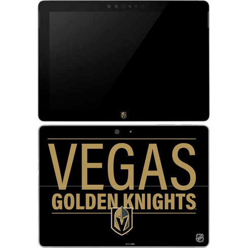 NHL Vegas Golden Knights Lineup Surface Go Skin