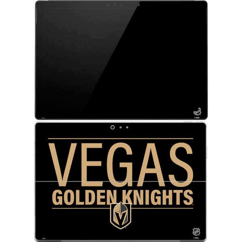 NHL Vegas Golden Knights Lineup Surface Pro 4 Skin