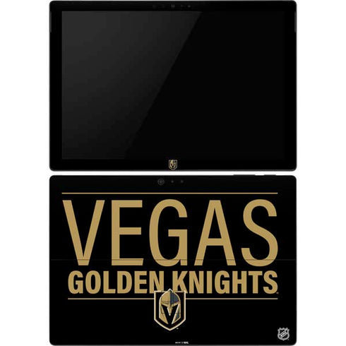 NHL Vegas Golden Knights Lineup Surface Pro 6 Skin