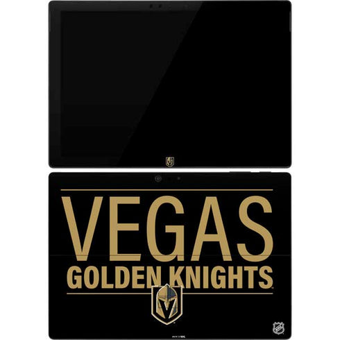 NHL Vegas Golden Knights Lineup Surface Pro 7 Skin