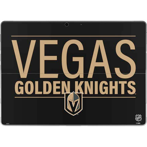 NHL Vegas Golden Knights Lineup Surface Pro 8 Skin