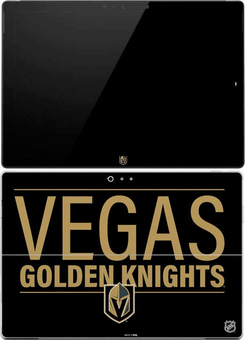 NHL Vegas Golden Knights Lineup Surface Pro (2017) Skin