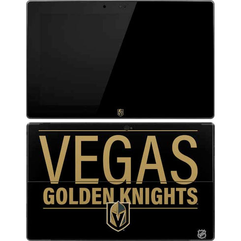 NHL Vegas Golden Knights Lineup Surface Pro Tablet Skin