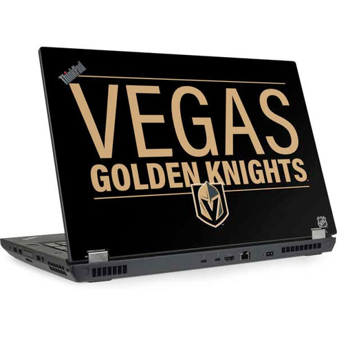NHL Vegas Golden Knights Lineup Lenovo ThinkPad Skin